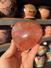 Load image into Gallery viewer, Fire Quartz Heart (Hematoid Quartz)