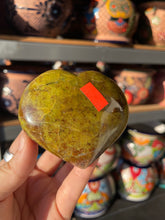Load image into Gallery viewer, Green Opal Heart from Madagascar