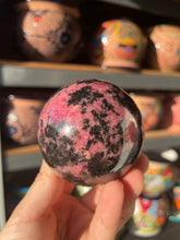 Load image into Gallery viewer, Rhodonite Sphere