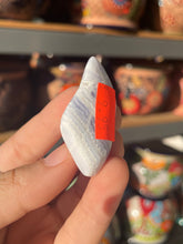 Load image into Gallery viewer, Blue Lace Agate with Druzy #2