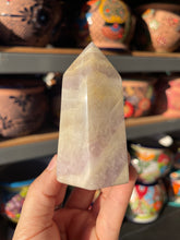 Load image into Gallery viewer, Light Chevron Amethyst Tower