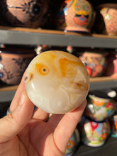 Load image into Gallery viewer, Agate Palm Stone with “Eye”