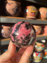 Load image into Gallery viewer, Rhodonite Sphere
