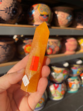 Load image into Gallery viewer, Orange Calcite Tower