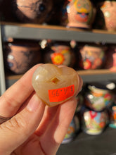 Load image into Gallery viewer, Agate Heart with Druzy
