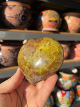Load image into Gallery viewer, Green Opal Heart from Madagascar
