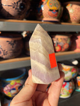 Load image into Gallery viewer, Light Chevron Amethyst Tower