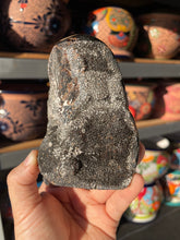 Load image into Gallery viewer, Black Septarian with Crystals