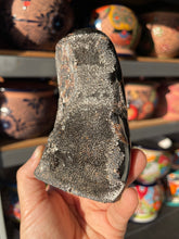 Load image into Gallery viewer, Black Septarian with Crystals