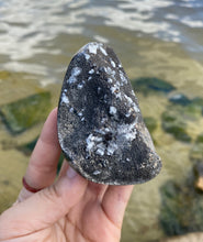 Load image into Gallery viewer, Septarian “Egg” with Calcite Crystals