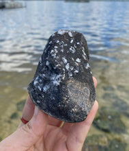 Load image into Gallery viewer, Septarian “Egg” with Calcite Crystals