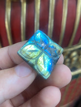 Load image into Gallery viewer, Polished Labradorite with Flower #1