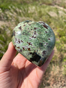 Chrysoprase Heart