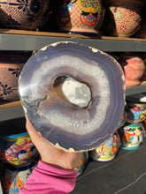 Load image into Gallery viewer, Agate Geode with “Cave”
