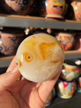 Load image into Gallery viewer, Agate Palm Stone with “Eye”
