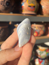 Load image into Gallery viewer, Blue Lace Agate with Druzy #2
