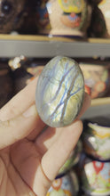 Load and play video in Gallery viewer, Labradorite Palm Stone
