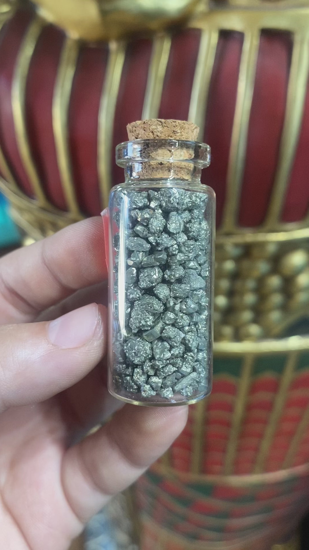 Pyrite Bottle from Peru