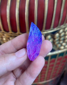 Blue/ Purple Aura Quartz