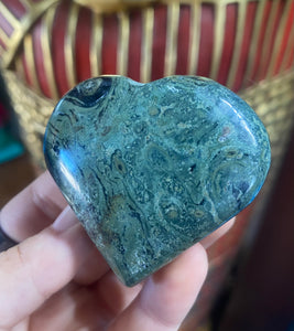 Kambaba Jasper Heart