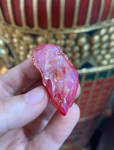 Red Aura Quartz