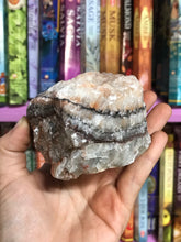 Load image into Gallery viewer, Large Rough Palm Size Tri-color Calcite #TC2
