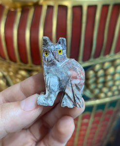 Soapstone Cat