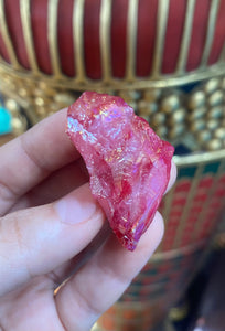 Red Aura Quartz